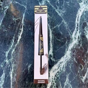 Secret of pharauhdual eyebrowo-pencil & mascara duo -natural brown